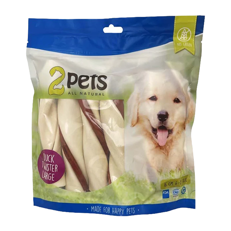 2PETS Tuggtwister M Ankfilé Large - 500 G