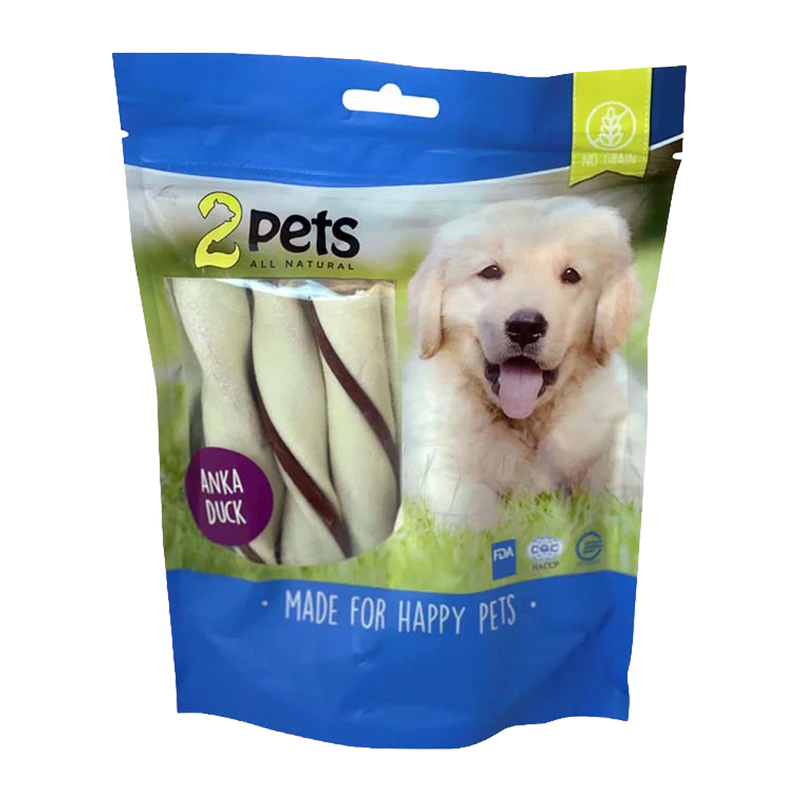 2PETS Tuggtwister M Ankfilé Medium - 170 G