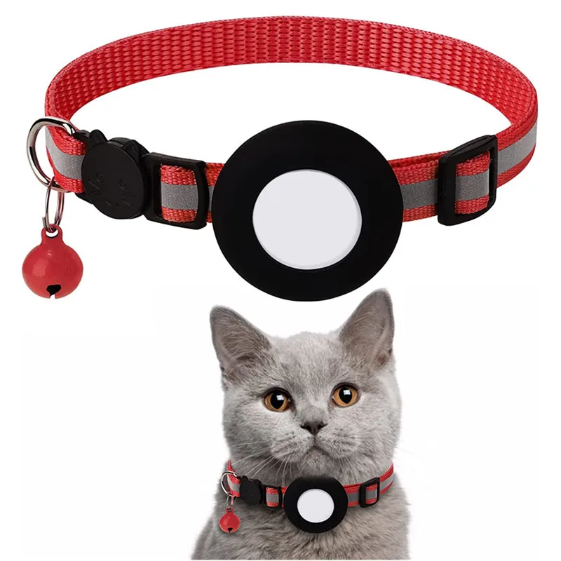 Reflective Waterproof Cat Collar - Red