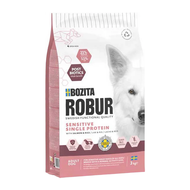 Bozita Robur Adult Sensitive SP Salmon & Rice