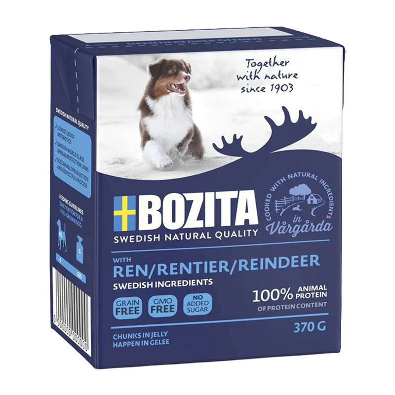 Bozita Ren (bitar i Gelé) - 370 G