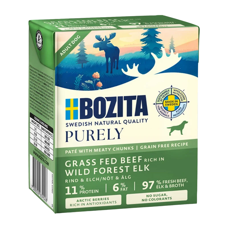 Bozita D Purely Paté Elk - 370 G