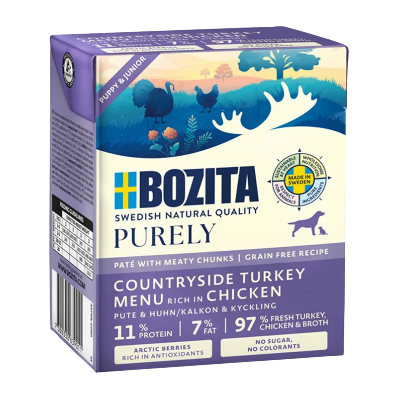 Bozita D Purely Paté Turkey - 370 G