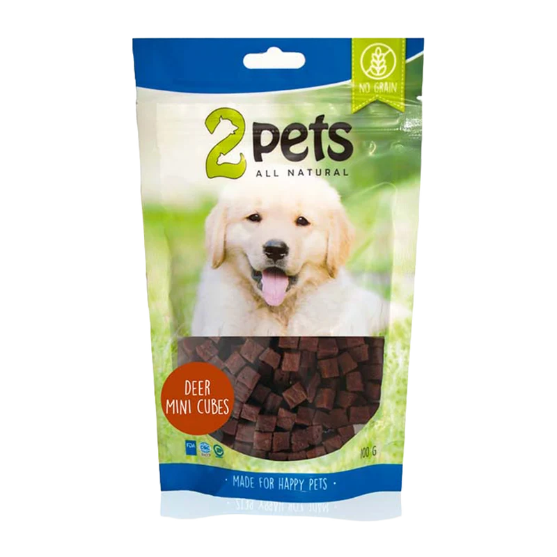 2PETS Dogsnack Deer Minicubes