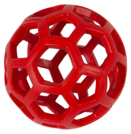 Jw pet hol-ee roller - ażurowa piłka do aportu i smakołyków - medium 11,5 cm