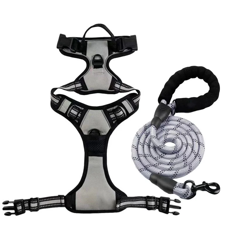 No-Pull Dog Harness | Front & Back Clip, Breathable Mesh, Neck 56–82cm, Chest 78–96cm