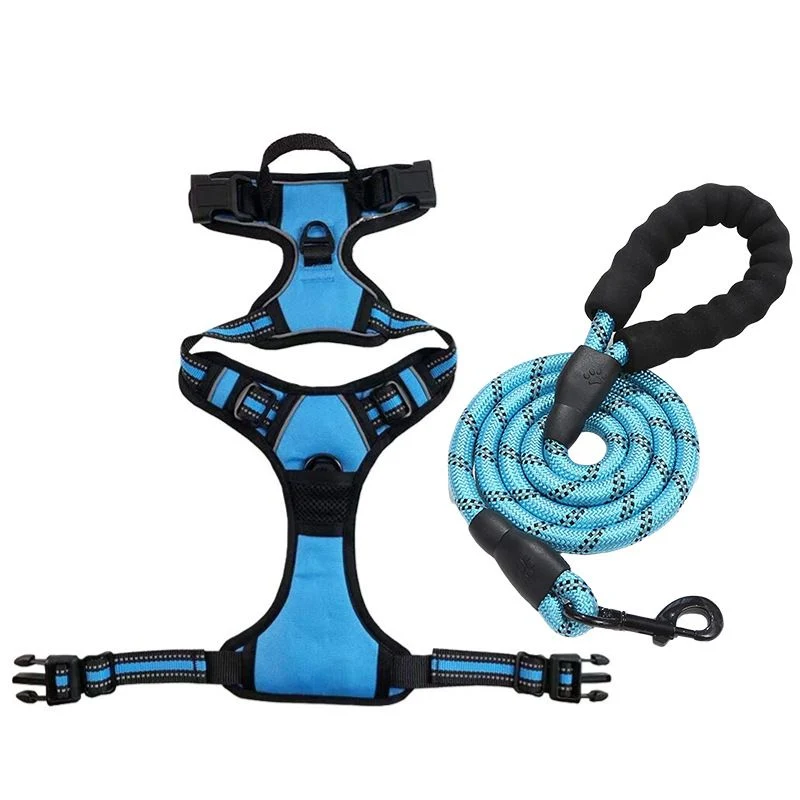 No-Pull Dog Harness | Front & Back Clip, Breathable Mesh, Neck 56–82cm, Chest 78–96cm