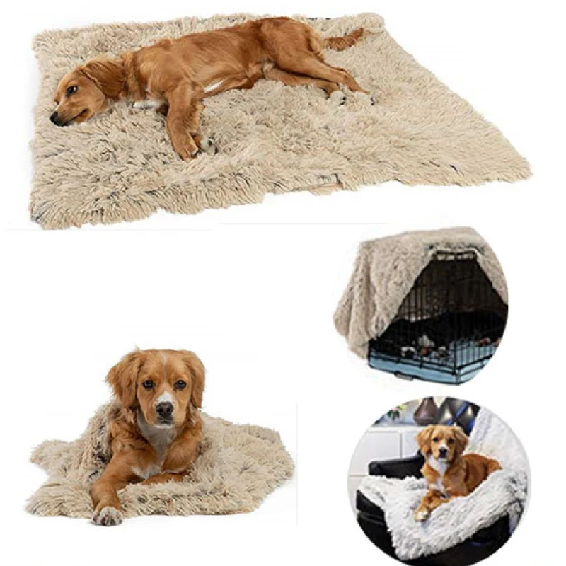 Soft Plush Pet Blanket for Dogs & Cats – Warm, Washable | S, M, L | 6 Colors