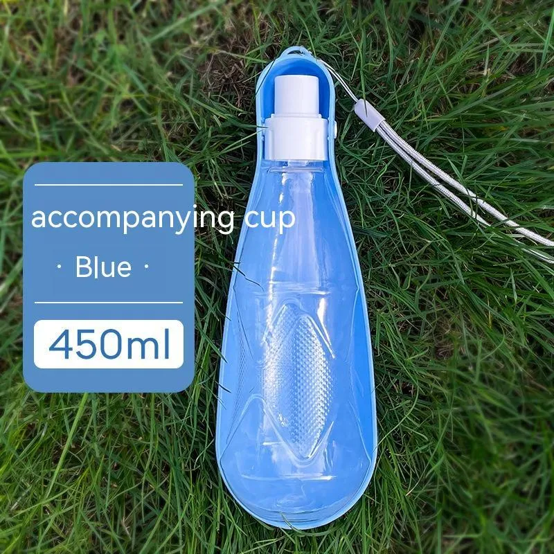 Portable Dog Water Bottle – Foldable, Leak-Proof | 450ml & 550ml | 7 Colors