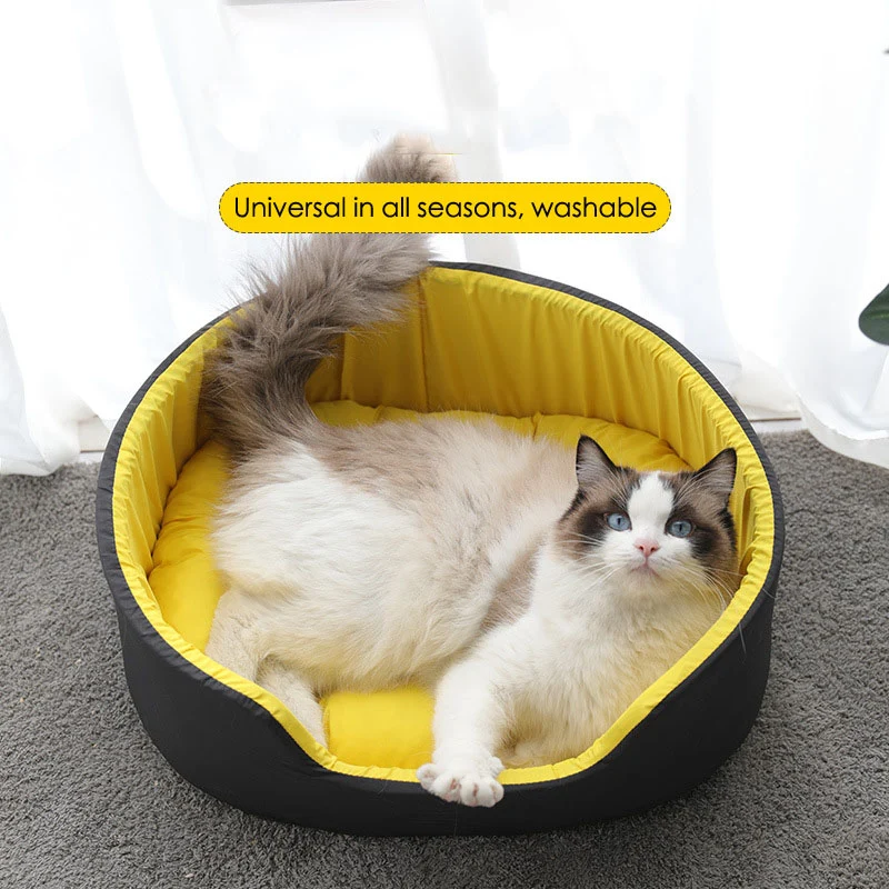 Cat & Dog Bed – Soft Comfortable Pet Sleeping Bed
