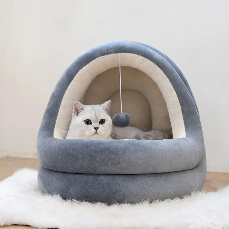 Premium Cat & Dog Bed – High Quality Plush Pet Sleeping Bed