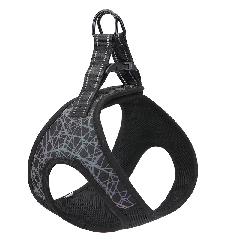 Dog Leash & Pet Harness Set – Adjustable No-Pull Walking Harness