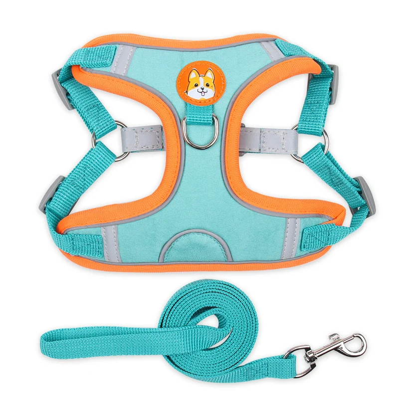 Dog & Cat Harness – Adjustable Soft Mesh Pet Harness
