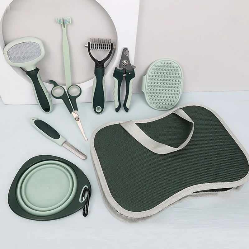 Professional Dog & Cat Grooming Clippers Kit – Quiet Electric Pet Trimmer