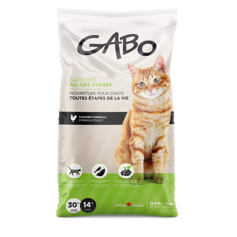 Gabo Nourriture Pour Chat & Chaton, Poulet 15.4lb