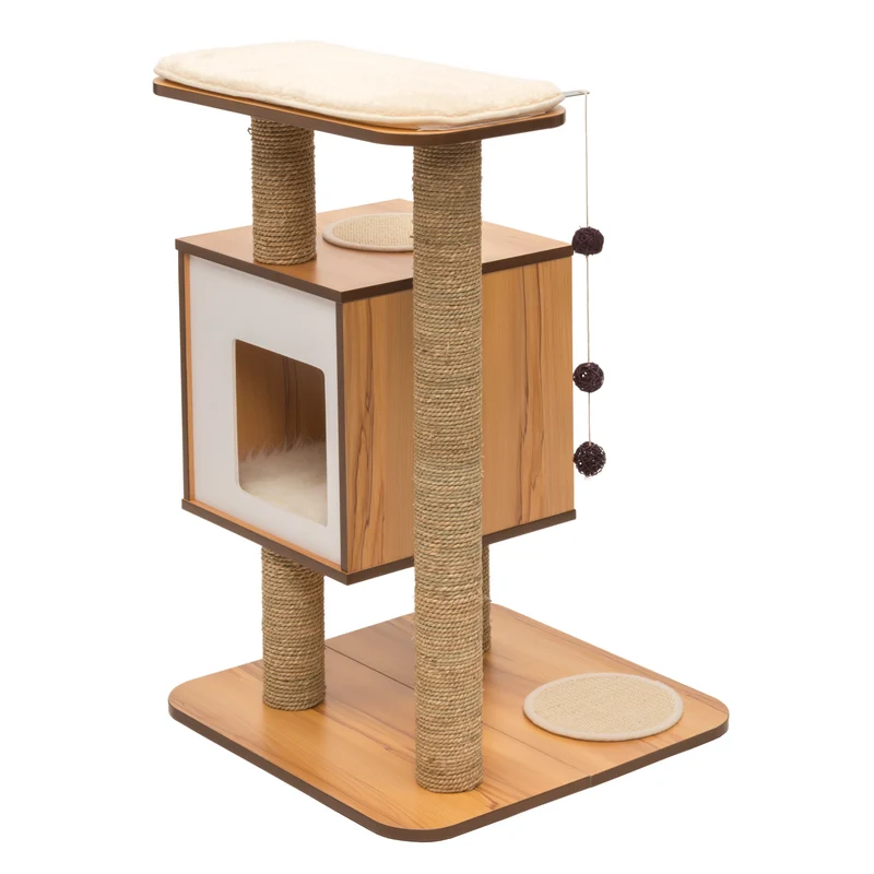 Meuble V-Base Vesper, noyer, 55,5 x 56 x 81,5 cm