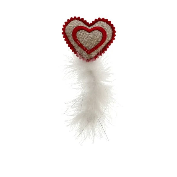 Dogman Cat Toy Valle Jute Heart