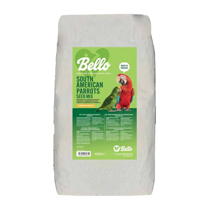 Bello South American Parrot Seed Mix 10kg