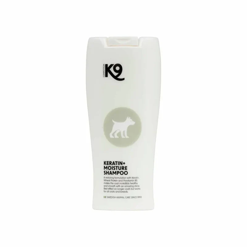 K9 Keratin Moisture schampo 300 ml för hund