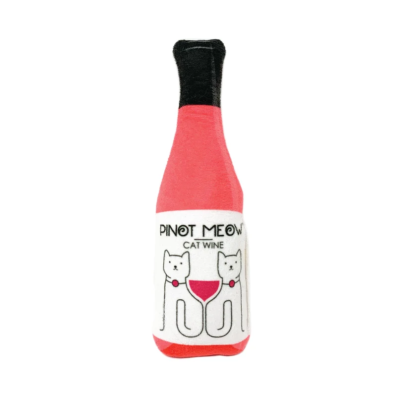 Pet Wine Shop Cat Kicker Toy Pinot Meow
