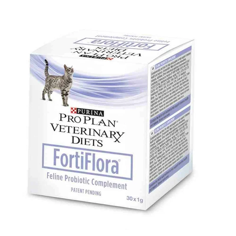 Supplément probiotique FortiFlora en Poudre pour chats 30 g (30 x 1g sachets)