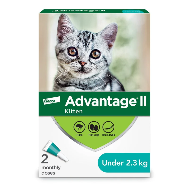 Advantage II pour Chaton (moins de 2.3 kg)