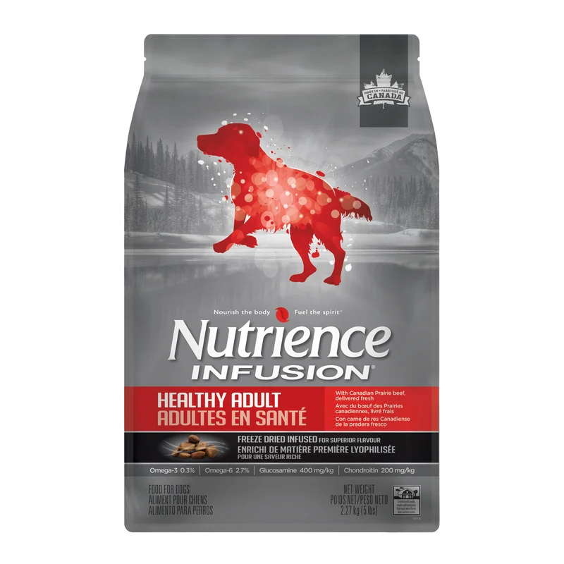 Nutrience Infusion pour chiens adultes en santé, Bœuf