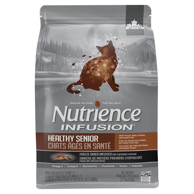 Nourriture Nutrience Infusion, Chats âgés en santé, Poulet