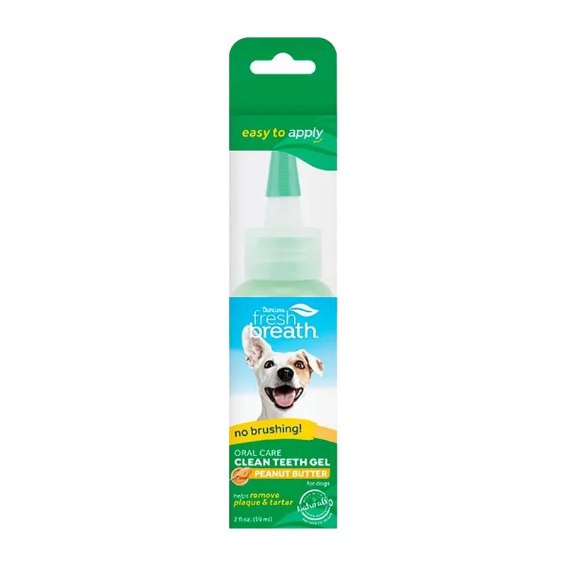 Tropiclean Clean Teeth Oral Care Gel Peanut Butter - 59 ML