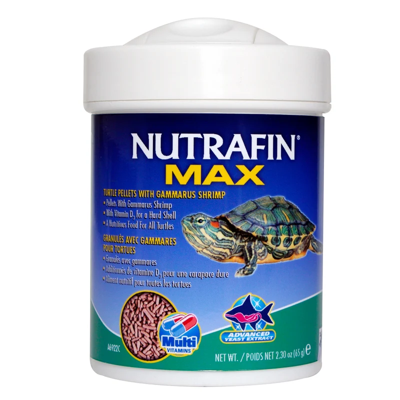 Granulés Nutrafin Max avec gammares pour tortues