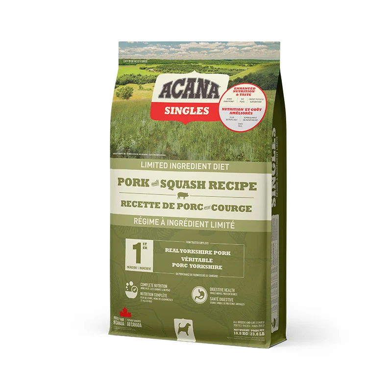 Acana Recette De Porc Avec Courge