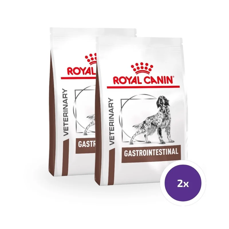 Royal Canin Veterinary Diets Gastrointestinal torrfoder för hund 2 x 15 kg SUPERPRIS