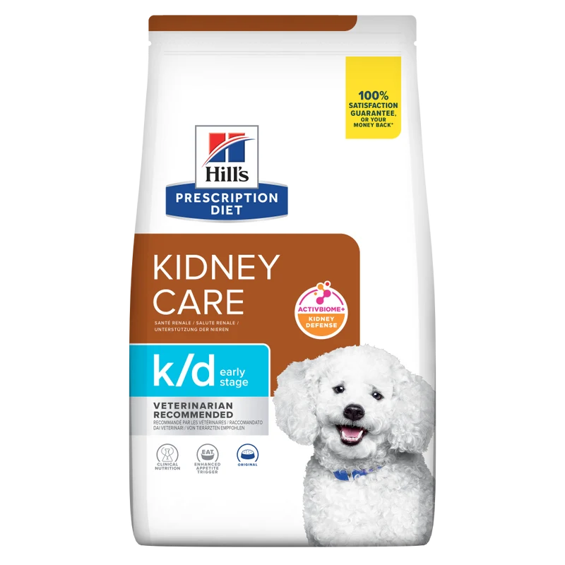 Hill's k/d Early Stage Kidney Care ActivBiome+ Kidney Defense 1,5 kg för hundar