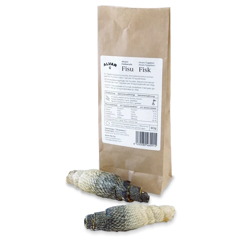 Alvar Pet Tuggben Fisk 40 g
