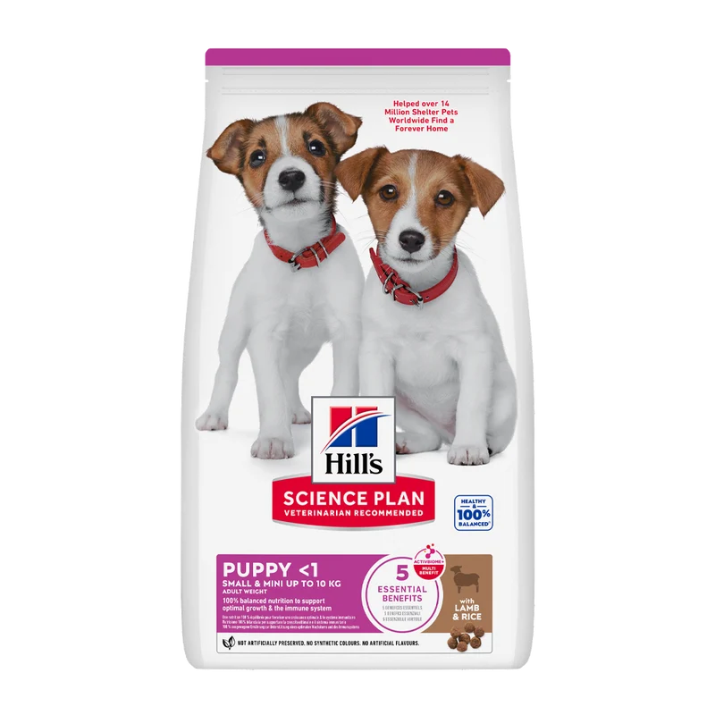 Science Plan Puppy Small&mini Lamb & Rice