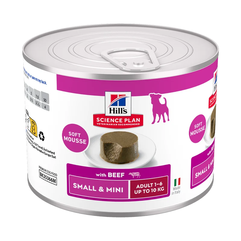 Science Plan Canine Adult Mousse Small&mini Beef - 200 G