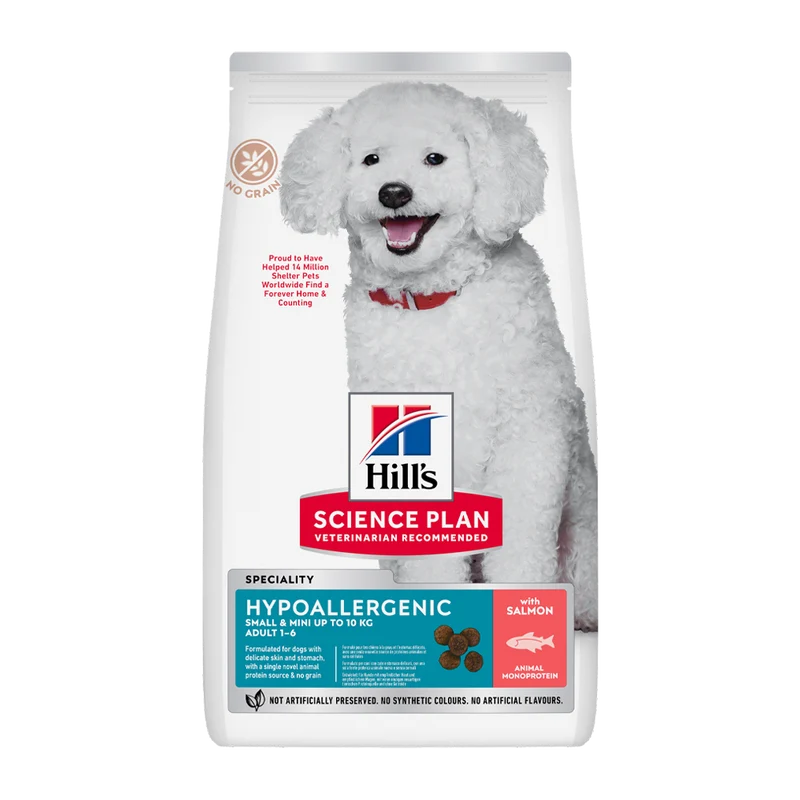 Science Plan Canine Adult Hypoallergenic Small&mini Salmon - 1.5 KG