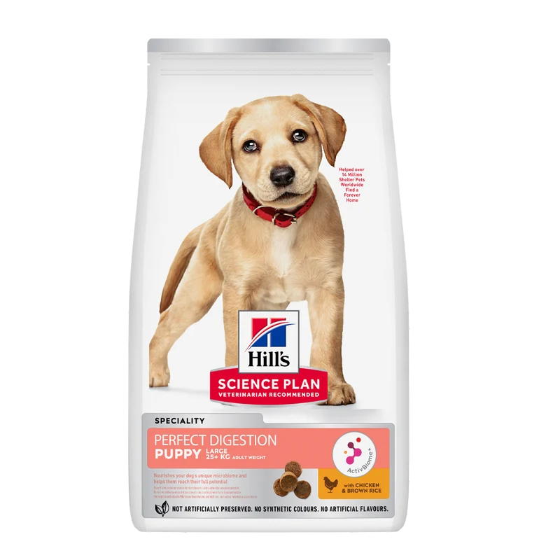 Science Plan Puppy Perfect Digestion Large Breed With Chicken & Brown Rice - 12 KG