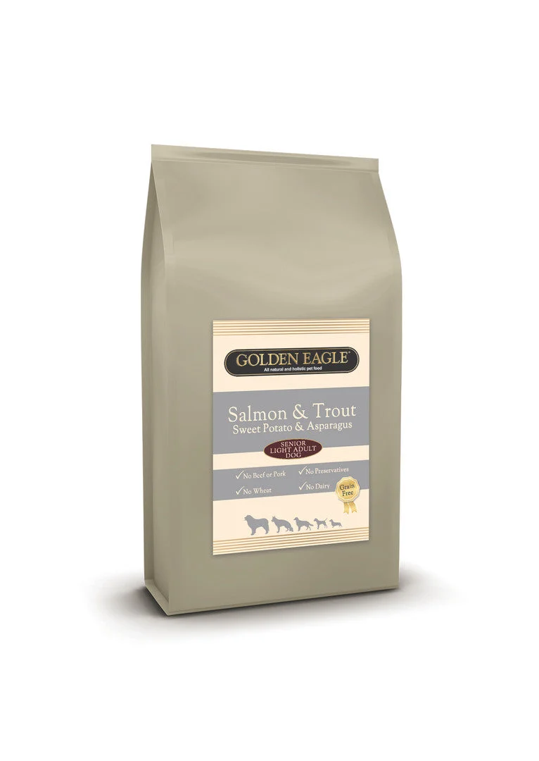 Golden Eagle Naturally Grainfree Senior Light lax & öring för hundar