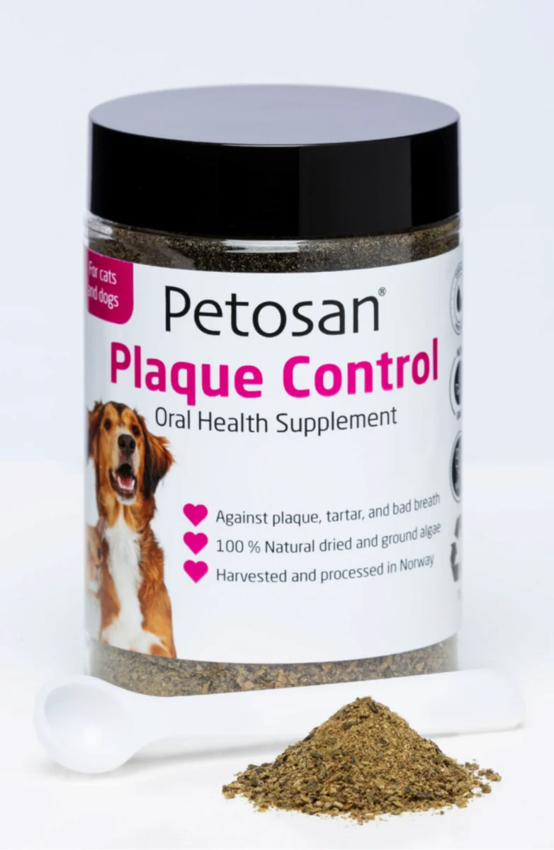 Petosan Plaque Control 75 g för hundar och katter