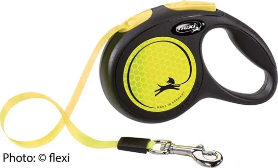 Utdragbart Koppel Flexi New Neon