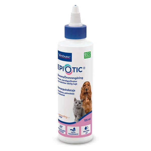 Virbac EpiOtic öronrengöring för hund och katt 125 ml
