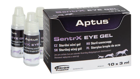 Aptus Sentrx Eye Gel Ögongel för hundar, katter och hästar 10 x 3 ml