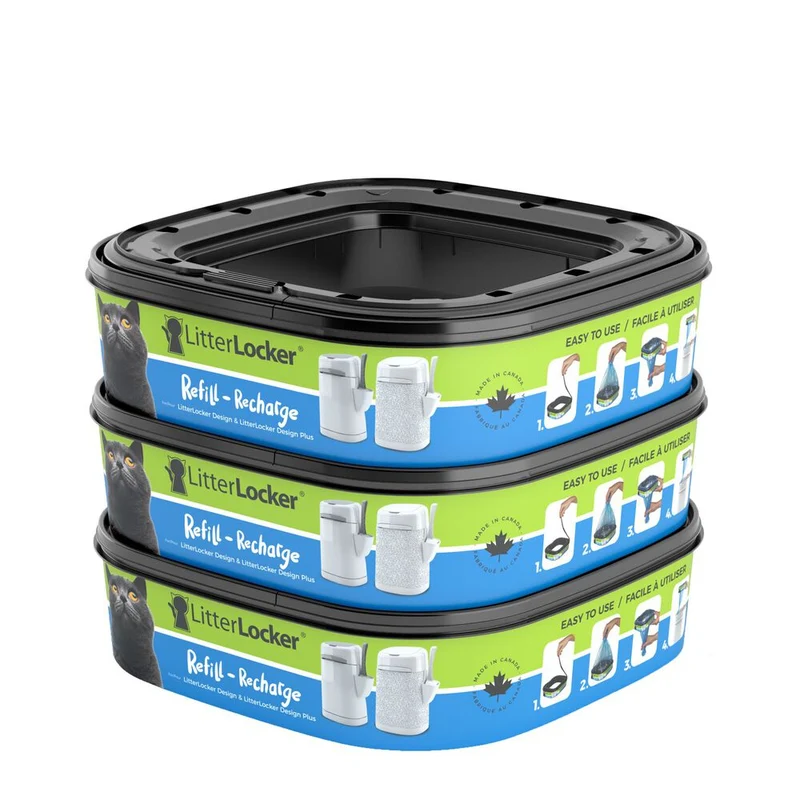 Recharges LitterLocker Plus paquet de 3