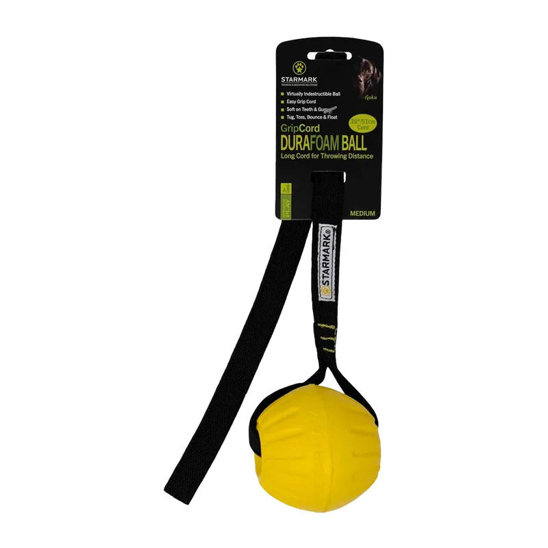 Starmark Gripcord Durafoam Ball Long M - 7x7x60 CM