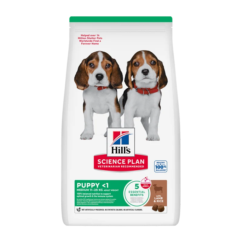 Science Plan Puppy Medium Lamb&rice