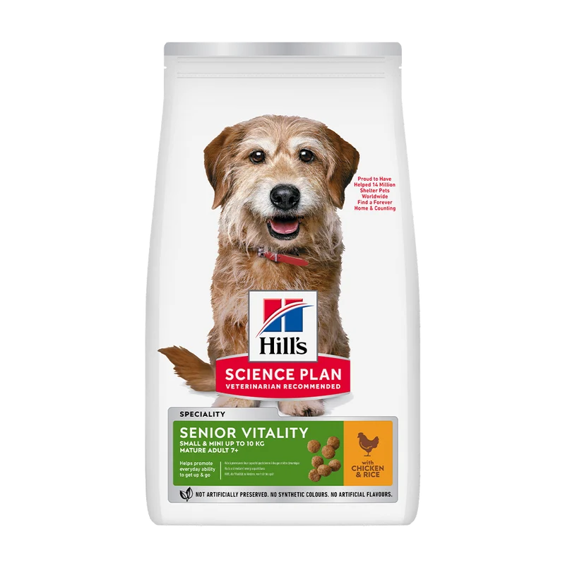 Science Plan Canine Senior Vitality Small&mini Chicken