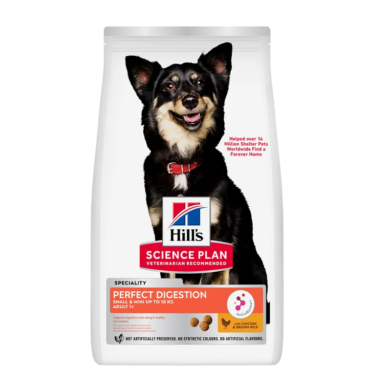 Science Plan Canine Adult Perfect Digestion Small&mini With Chicken & Brown Rice