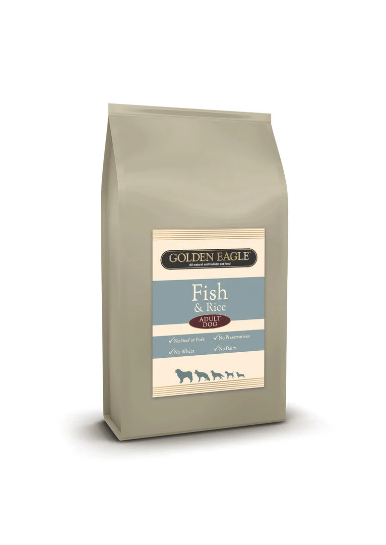 Golden Eagle Naturally Grainfree Hypoallergenic vit fisk & ris för hundar