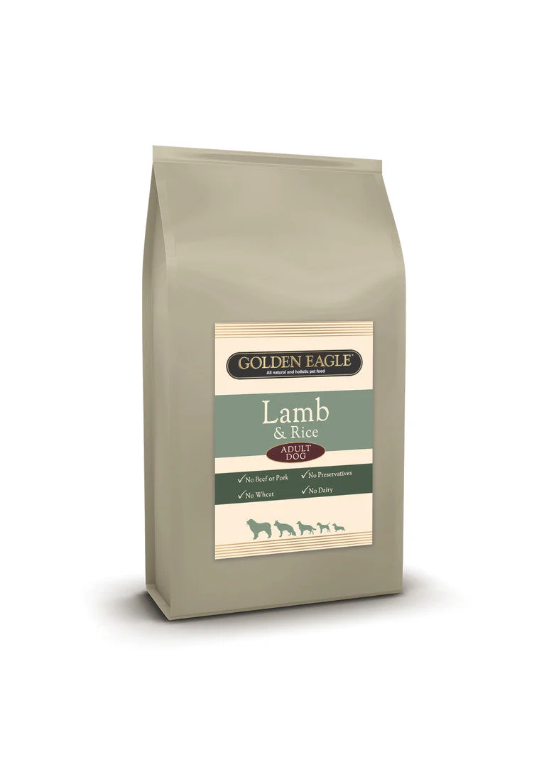 Golden Eagle Naturally Grainfree Hypoallergenic lamm & ris för hundar